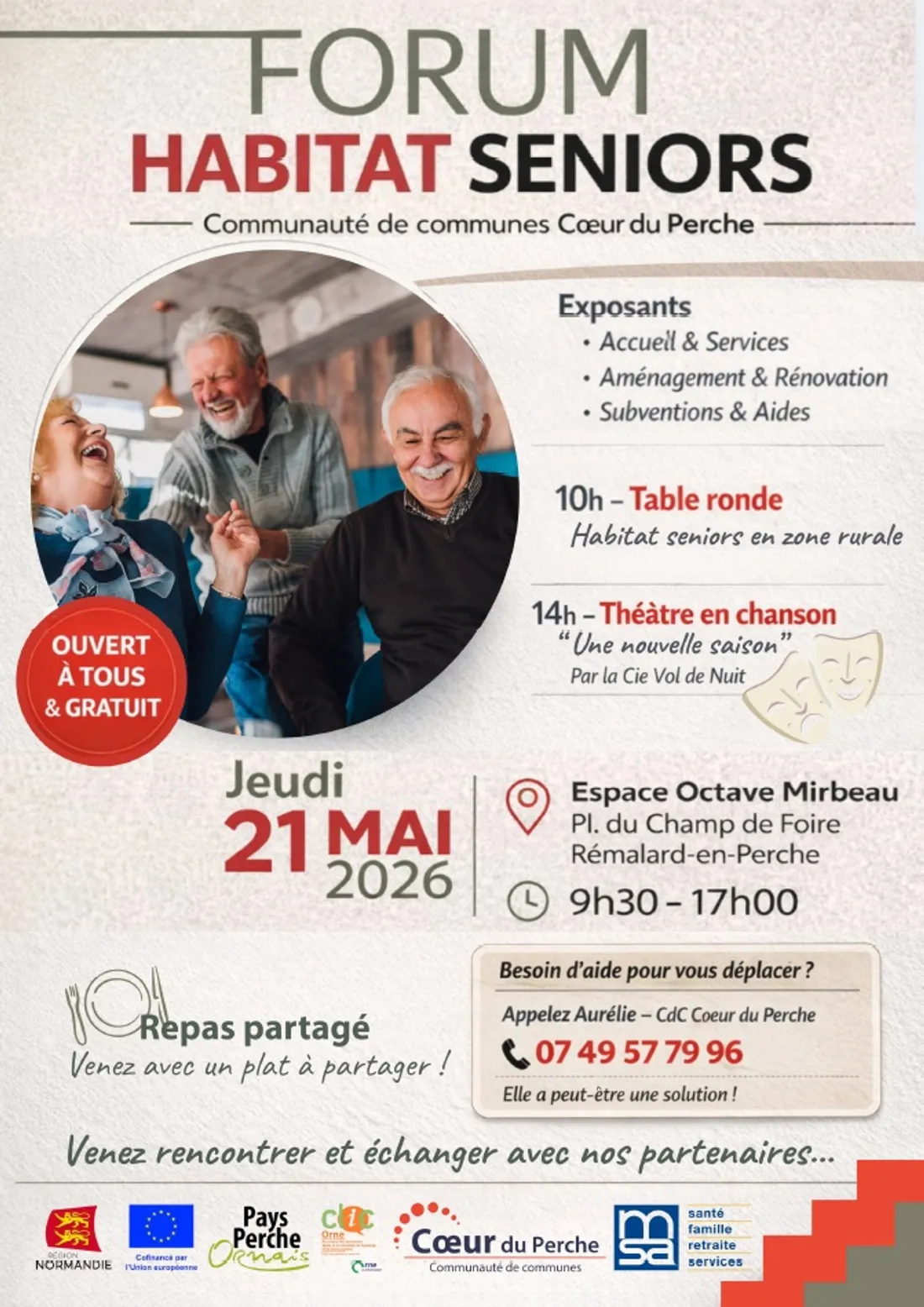 RÉMALARD (61) - Forum Habitat Seniors