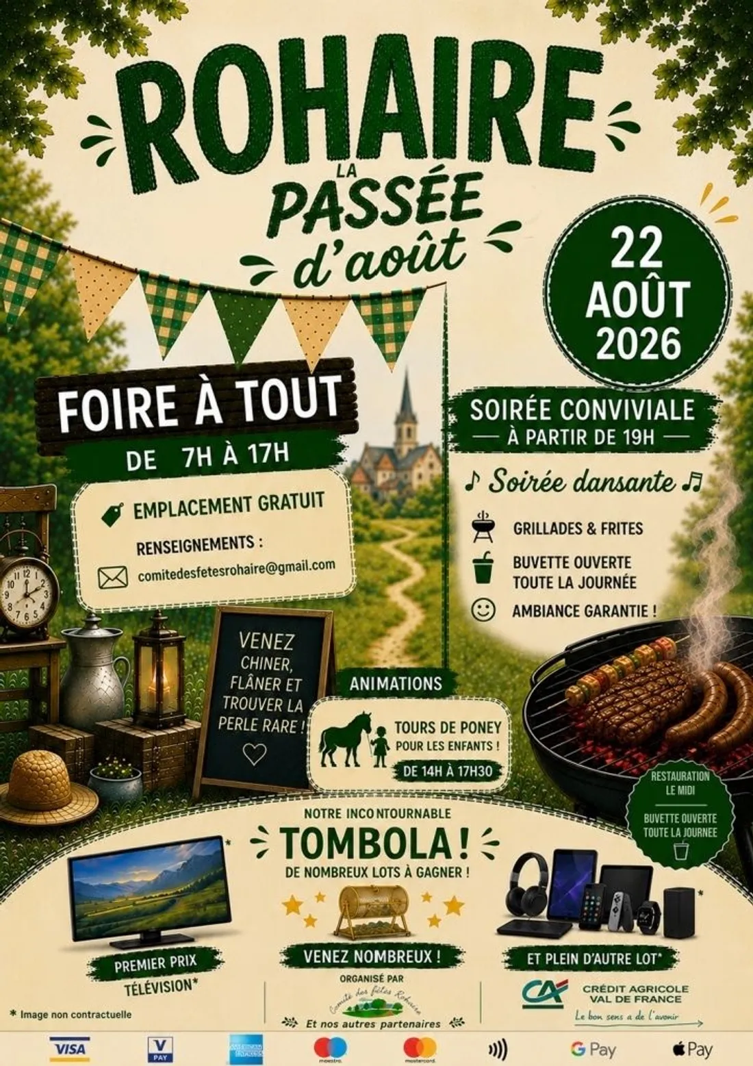 ROHAIRE - Foire à tout de la Passée d'août