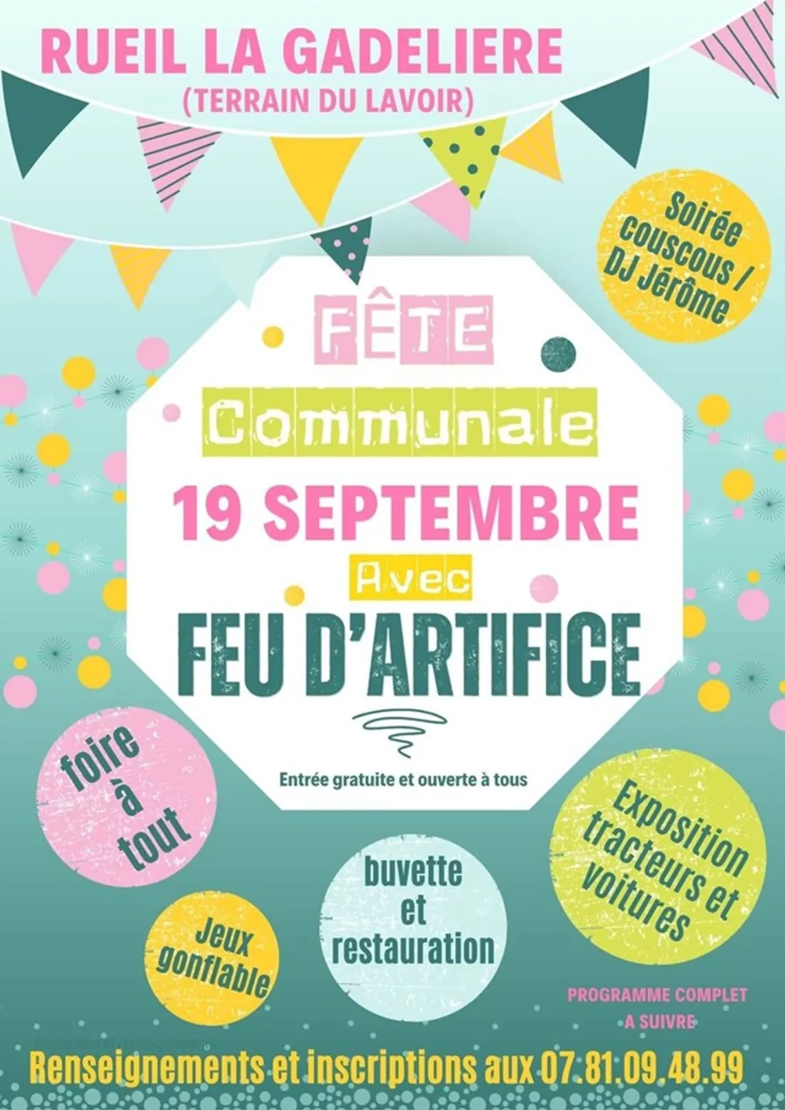 RUEIL-LA-GADELIÈRE - Fête communale