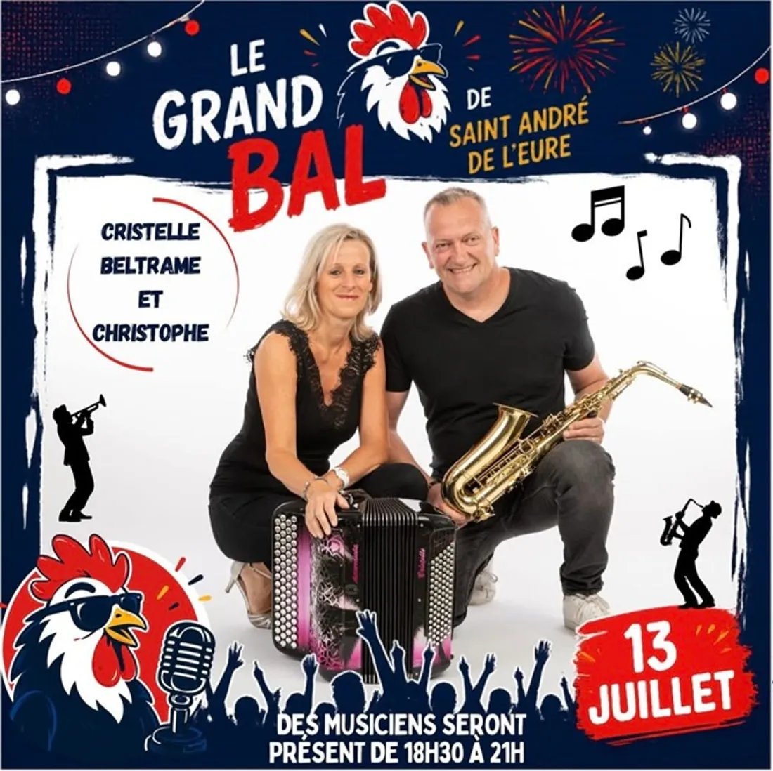 SAINT-ANDRÉ-DE-L'EURE (27) - Fête nationale