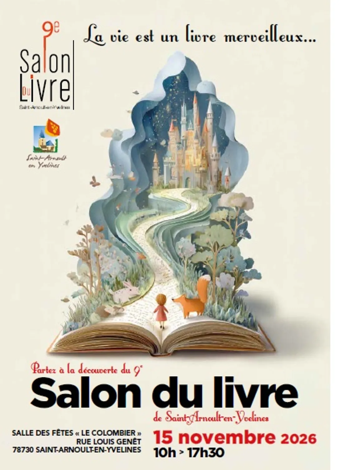 SAINT-ARNOULT-EN-YVELINES (78) - Salon du livre
