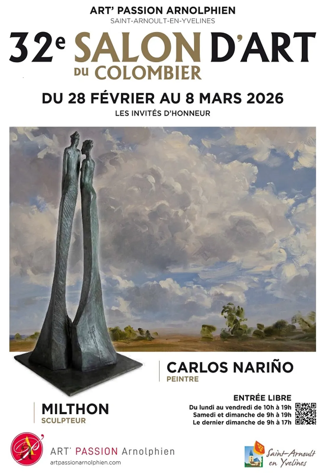 SAINT-ARNOULT-EN-YVELINES (78) - Salon d'art du Colombier