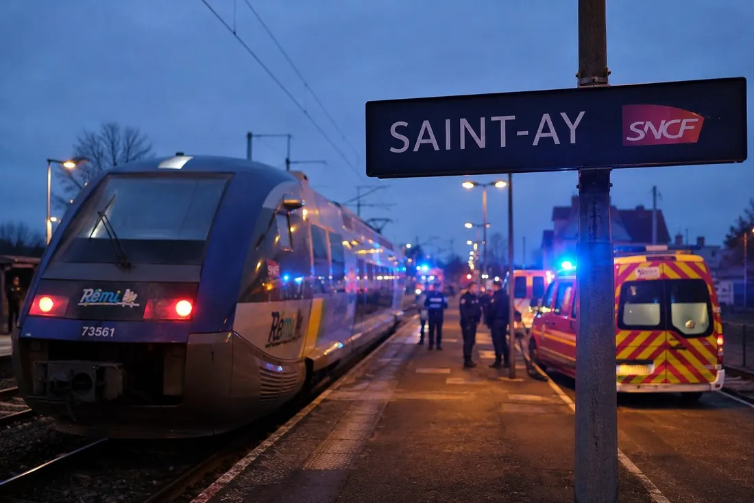 LOIRET – Un train percute une personne sur la voie à Saint-Ay