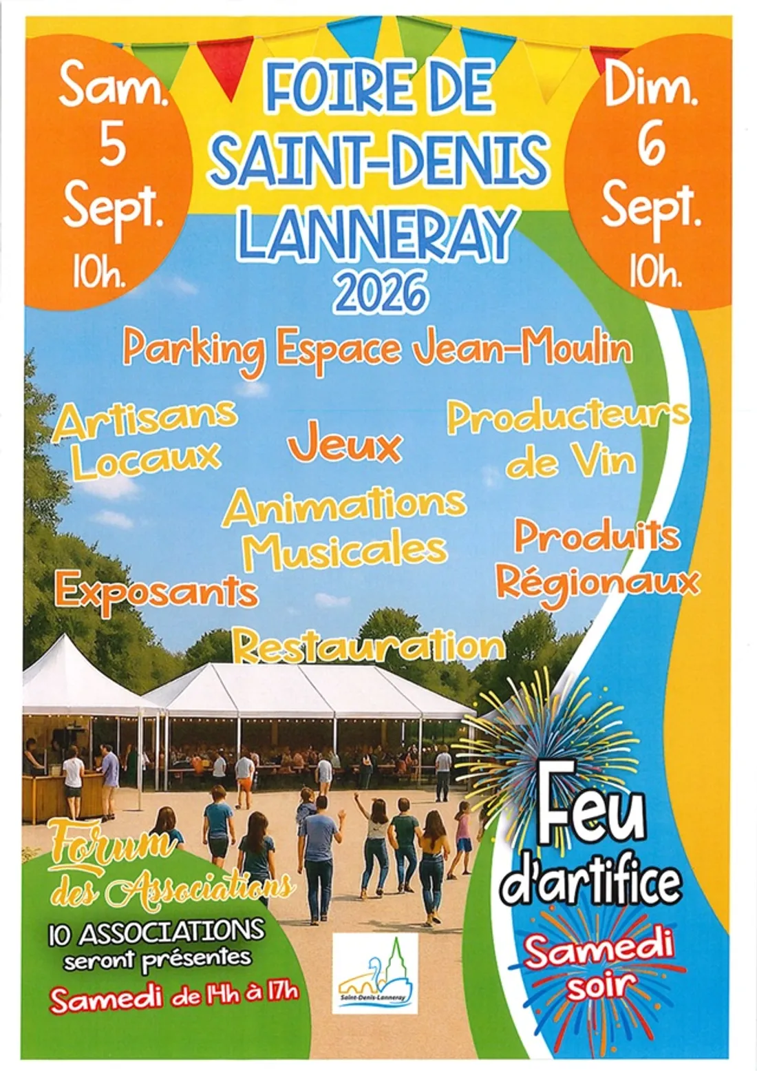 SAINT-DENIS-LES-PONTS - Foire de Saint-Denis-Lanneray