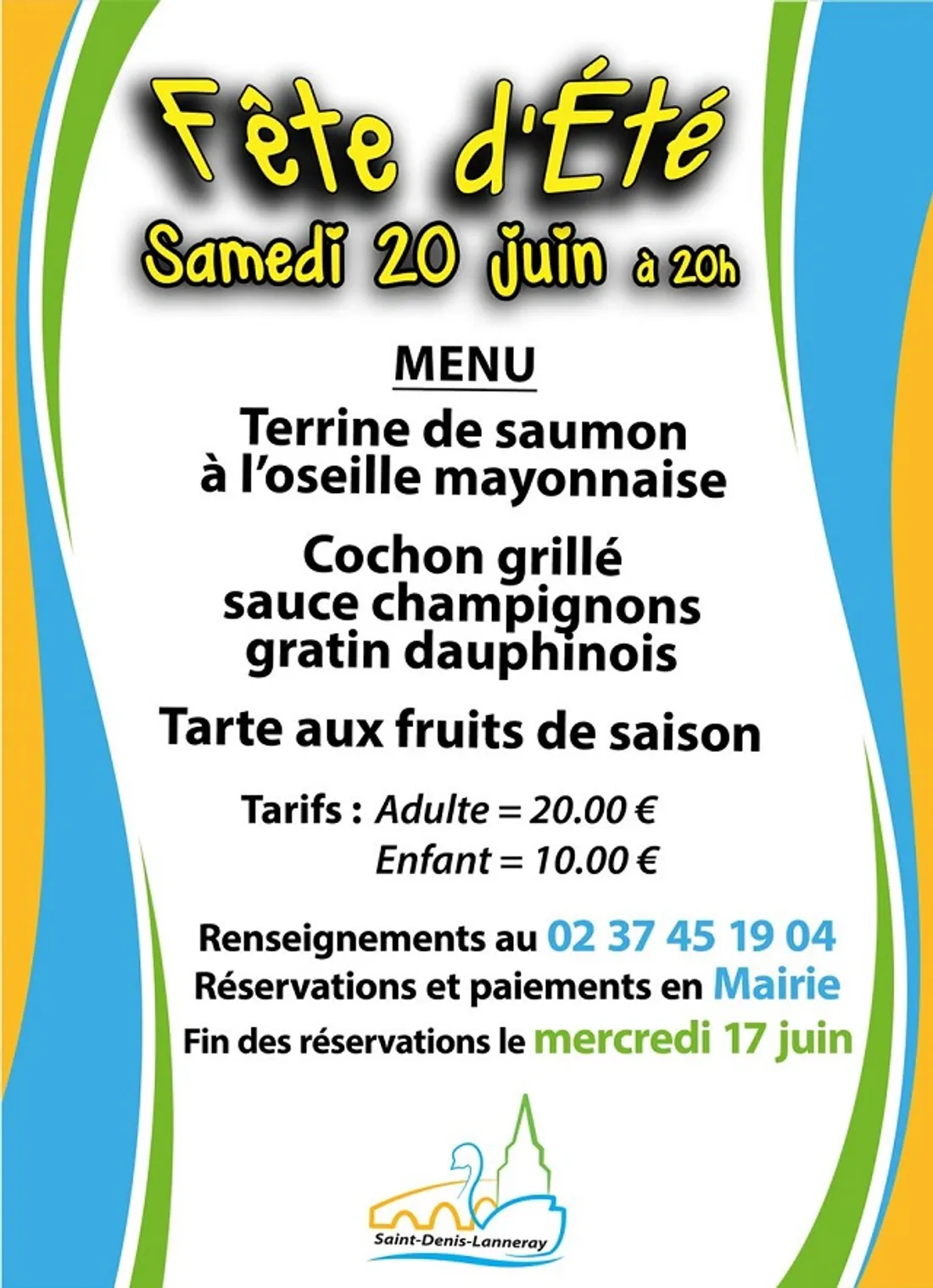SAINT-DENIS-LES-PONTS - Fête d'été