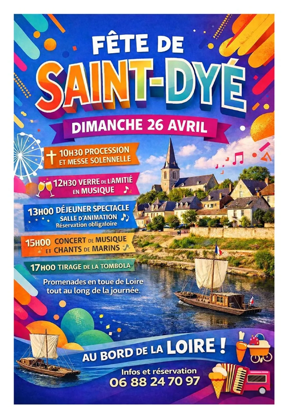 SAINT-DYÉ-SUR-LOIRE (41) - Fête de Saint-Dyé