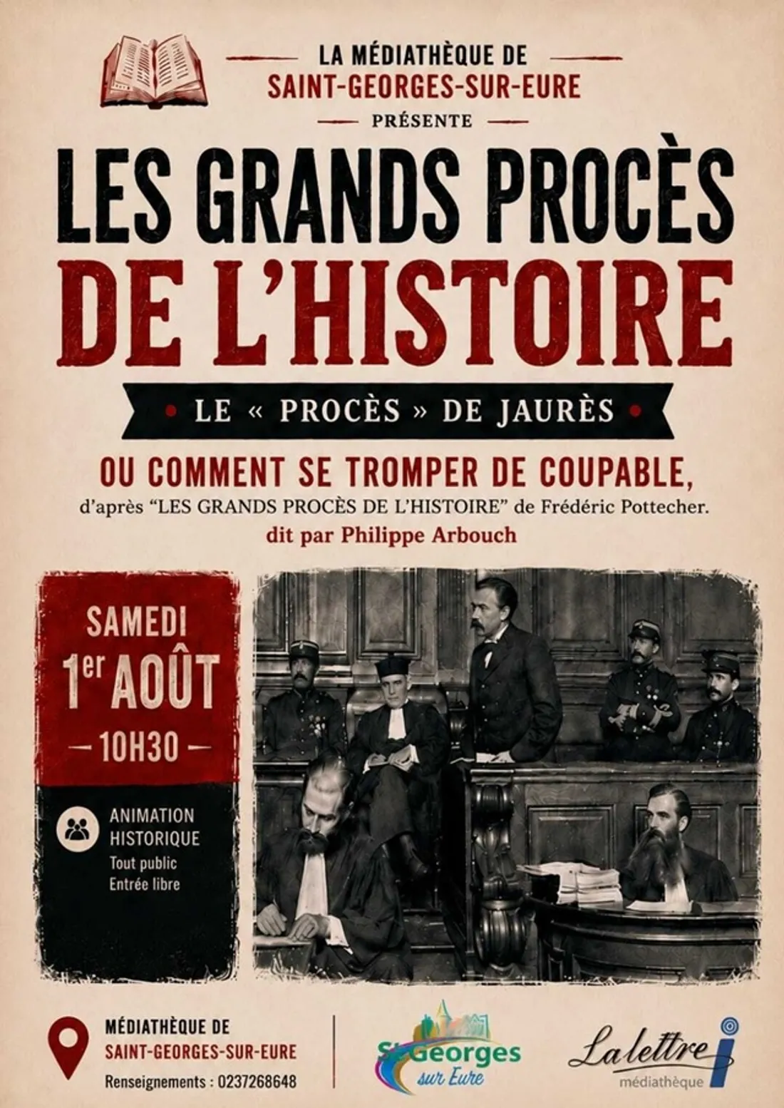 SAINT-GEORGES-SUR-EURE - Les grands procès de l'histoire