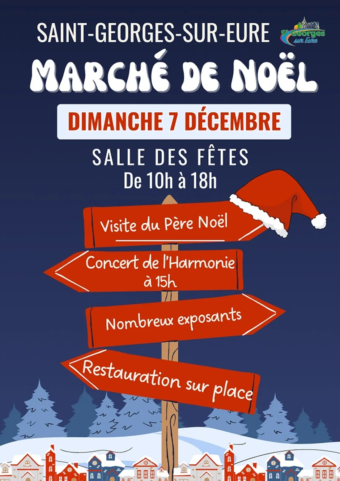 SAINT-GEORGES-SUR-EURE - Marché de Noël