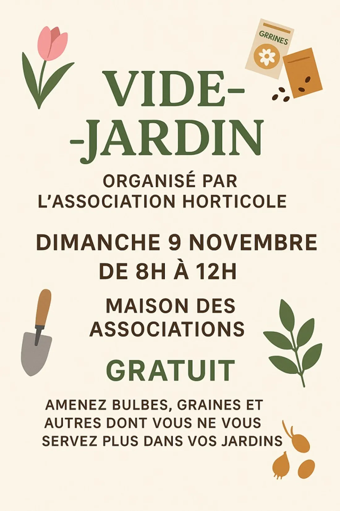 SAINT-GEORGES-SUR-EURE - Vide jardin