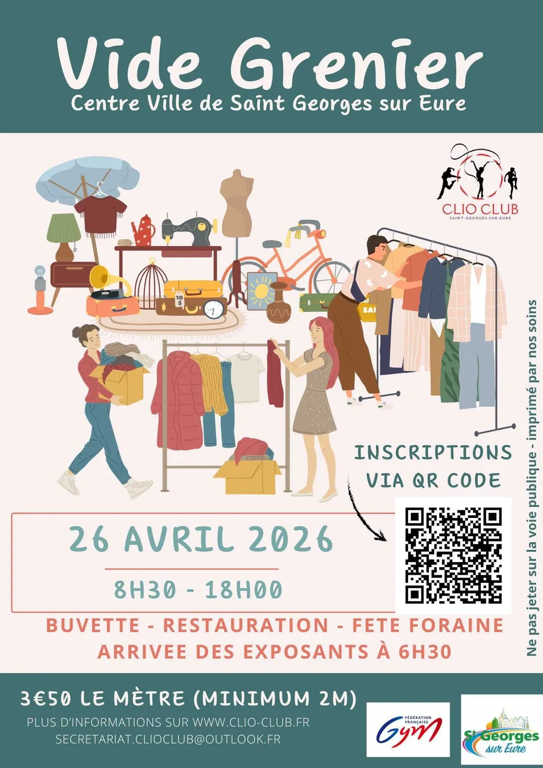 SAINT-GEORGES-SUR-EURE - Vide-greniers de la Saint-Georges