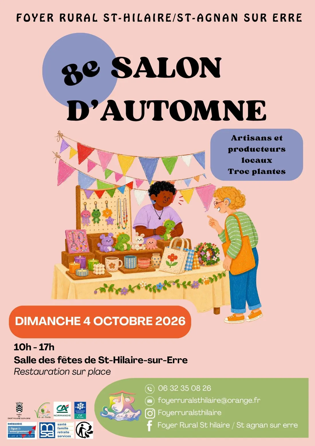 SAINT-HILAIRE-SUR-ERRE (61) - Salon d'automne