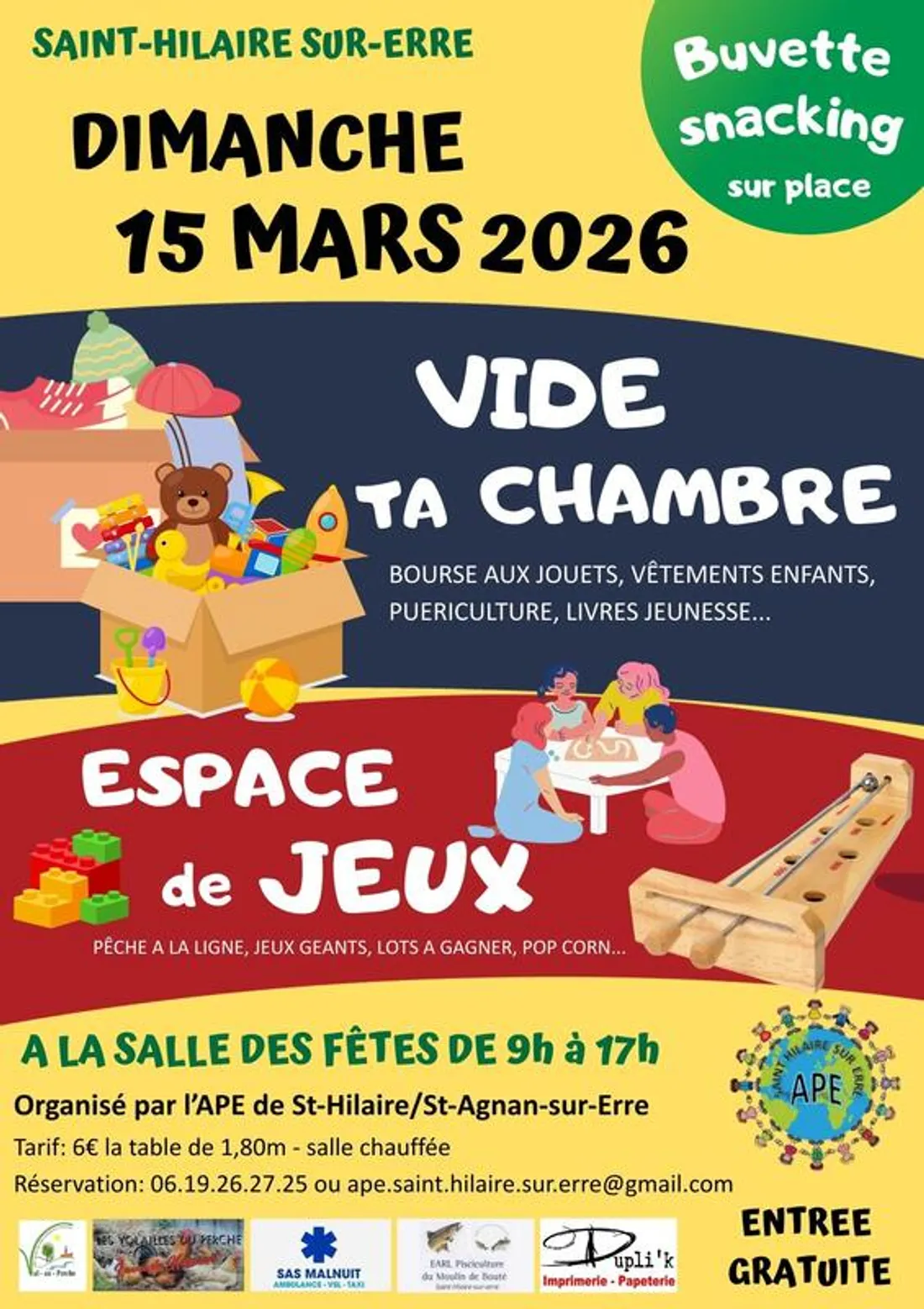 SAINT-HILAIRE-SUR-ERRE (61) - Vide ta chambre