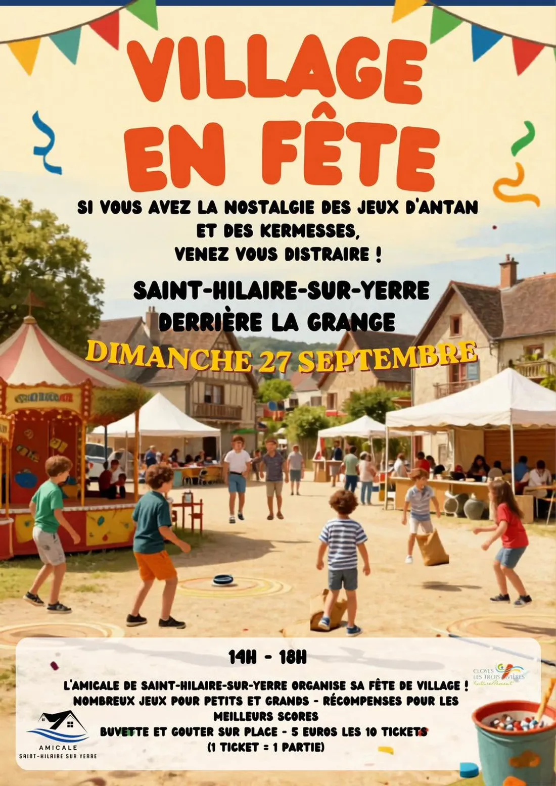 SAINT-HILAIRE-SUR-YERRE - Village en fête