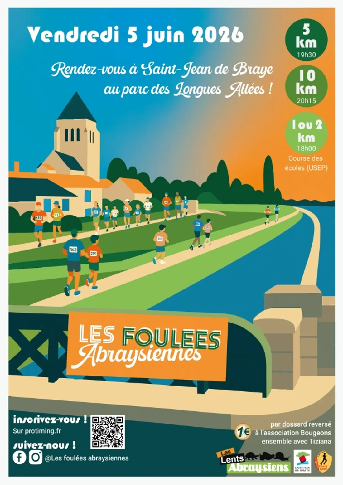 SAINT-JEAN-DE-BRAYE (45) - Les Foulées Abraysiennes