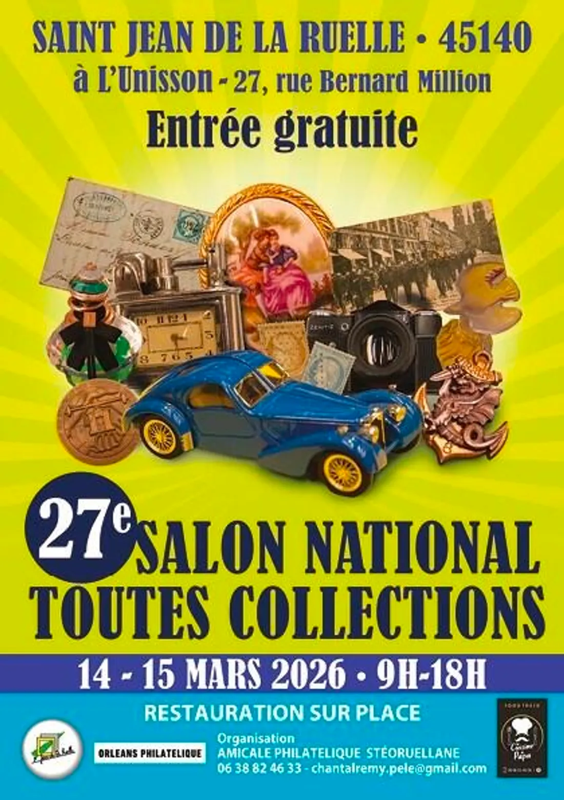 SAINT-JEAN-DE-LA-RUELLE (45) - Salon toutes collections