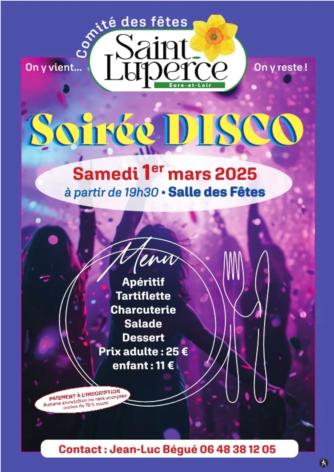 SAINT-LUPERCE - Soirée disco du comité des fêtes