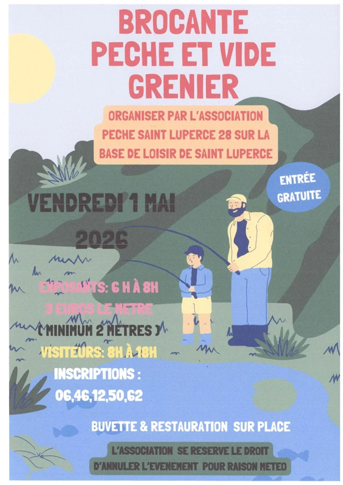 SAINT-LUPERCE - Brocante pêche et Vide-greniers