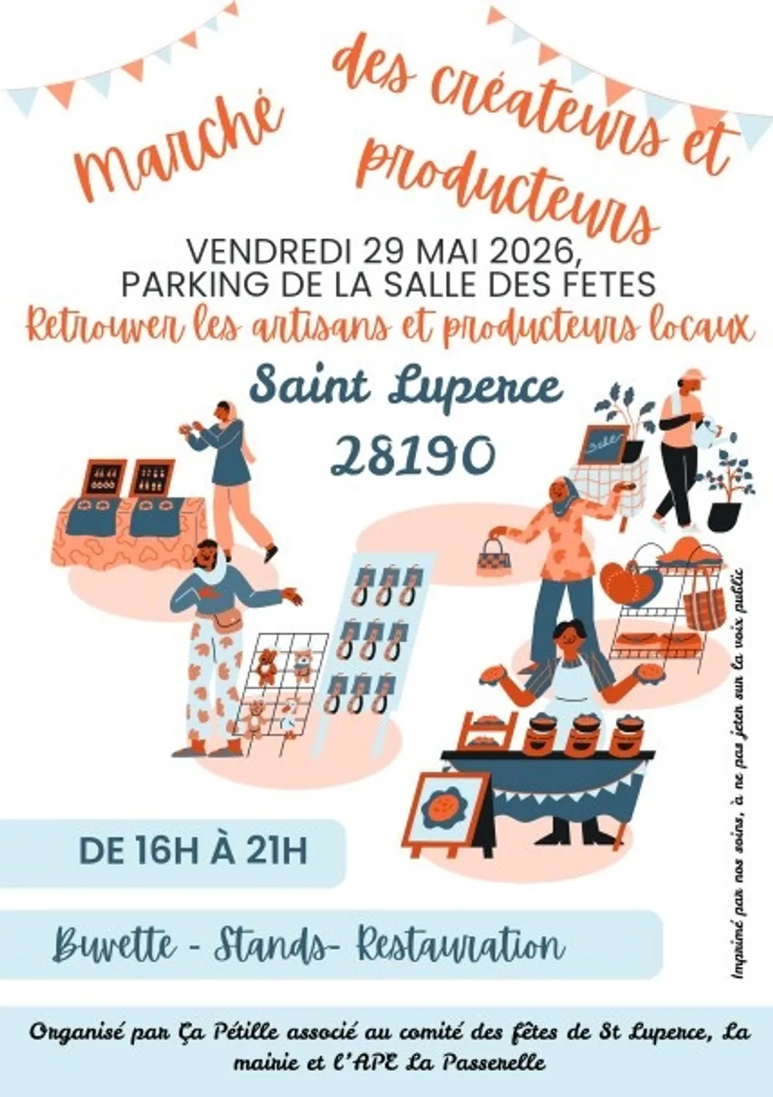SAINT-LUPERCE - Marché des créateurs et producteurs