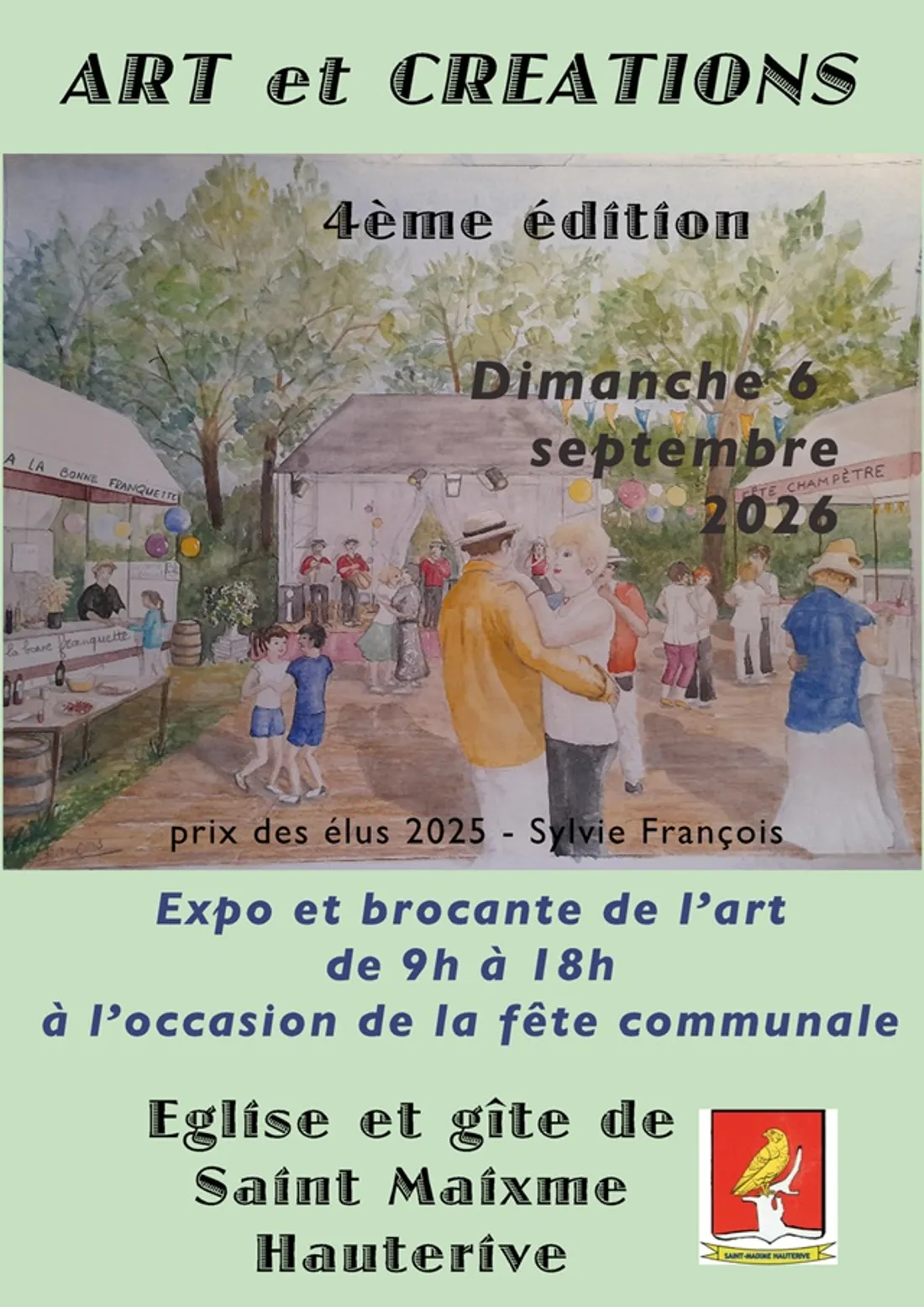 SAINT-MAIXME-HAUTERIVE - Art et Créations : Exposition et brocante de l'art