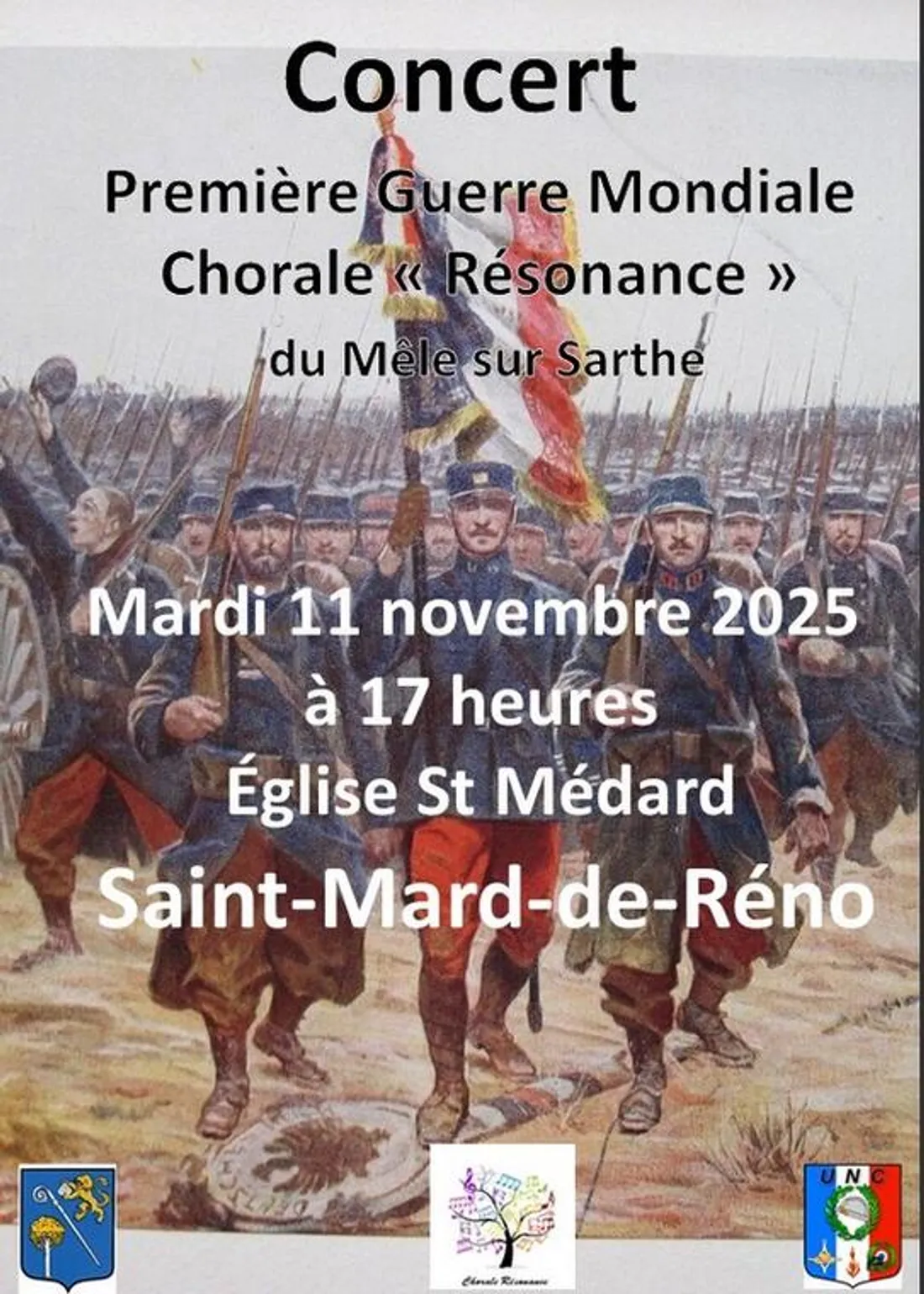 SAINT-MARD-DE-RÉNO (61) - Concert : Chorale Résonance