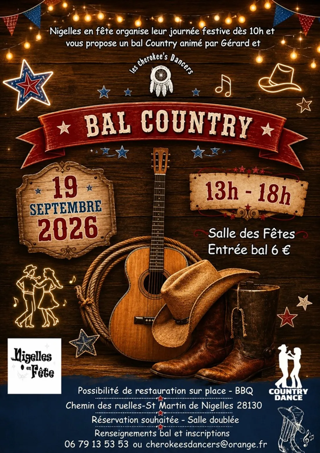 SAINT-MARTIN-DE-NIGELLES - Bal country
