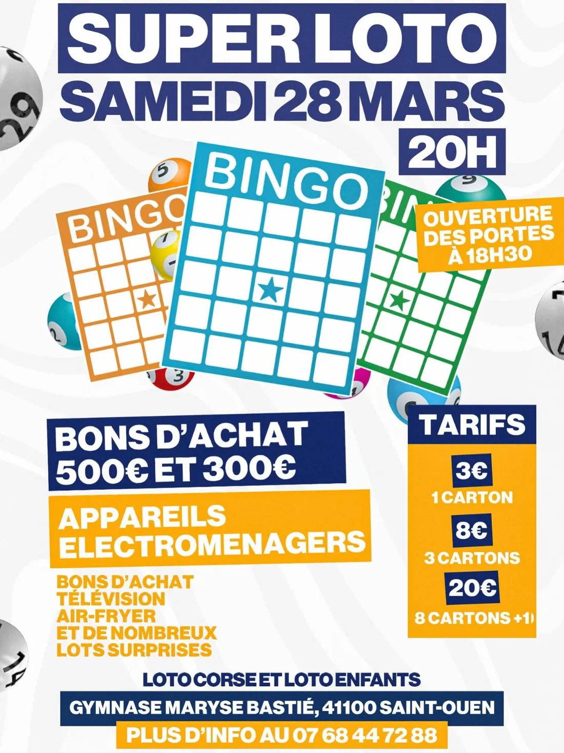 SAINT-OUEN (41) - Loto de l'ALSO Basket