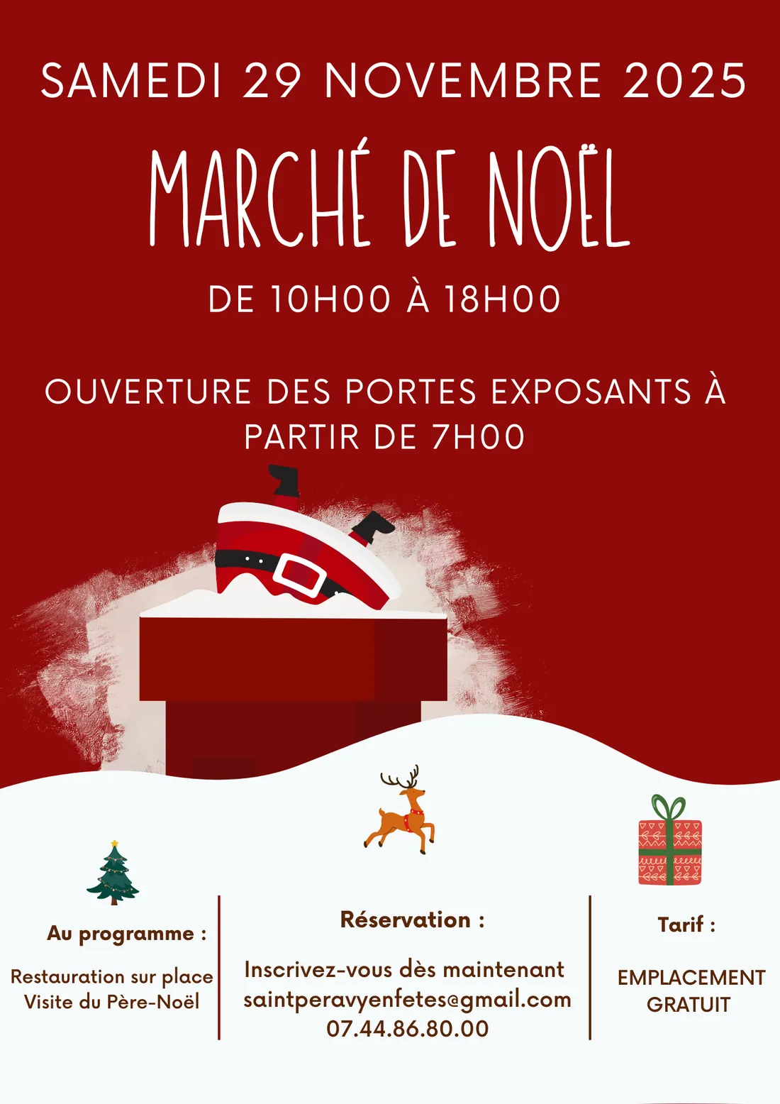 SAINT-PÉRAVY-LA-COLOMBE (45) - Marché de Noël