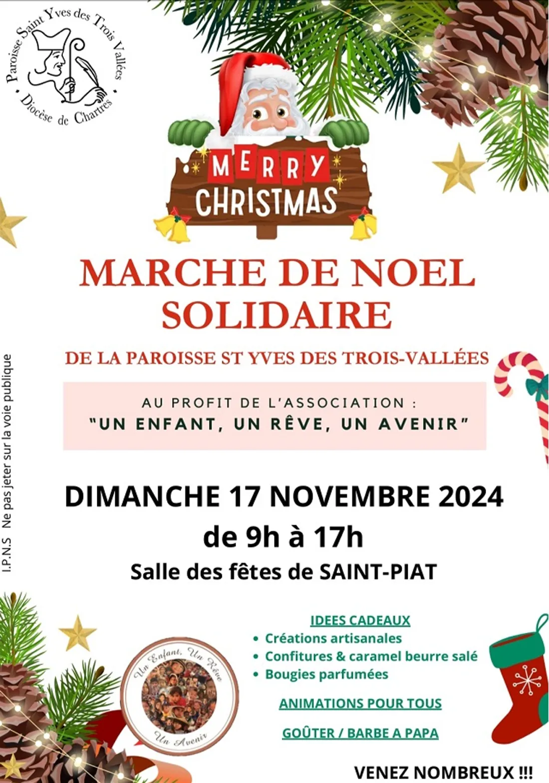 SAINT-PIAT - Marché de Noël solidaire