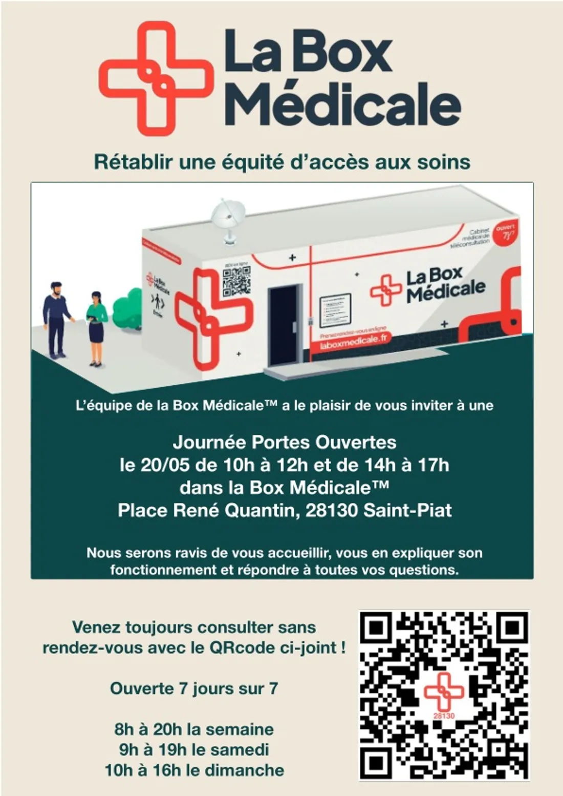 SAINT-PIAT - Journée portes ouvertes de La Box Médicale