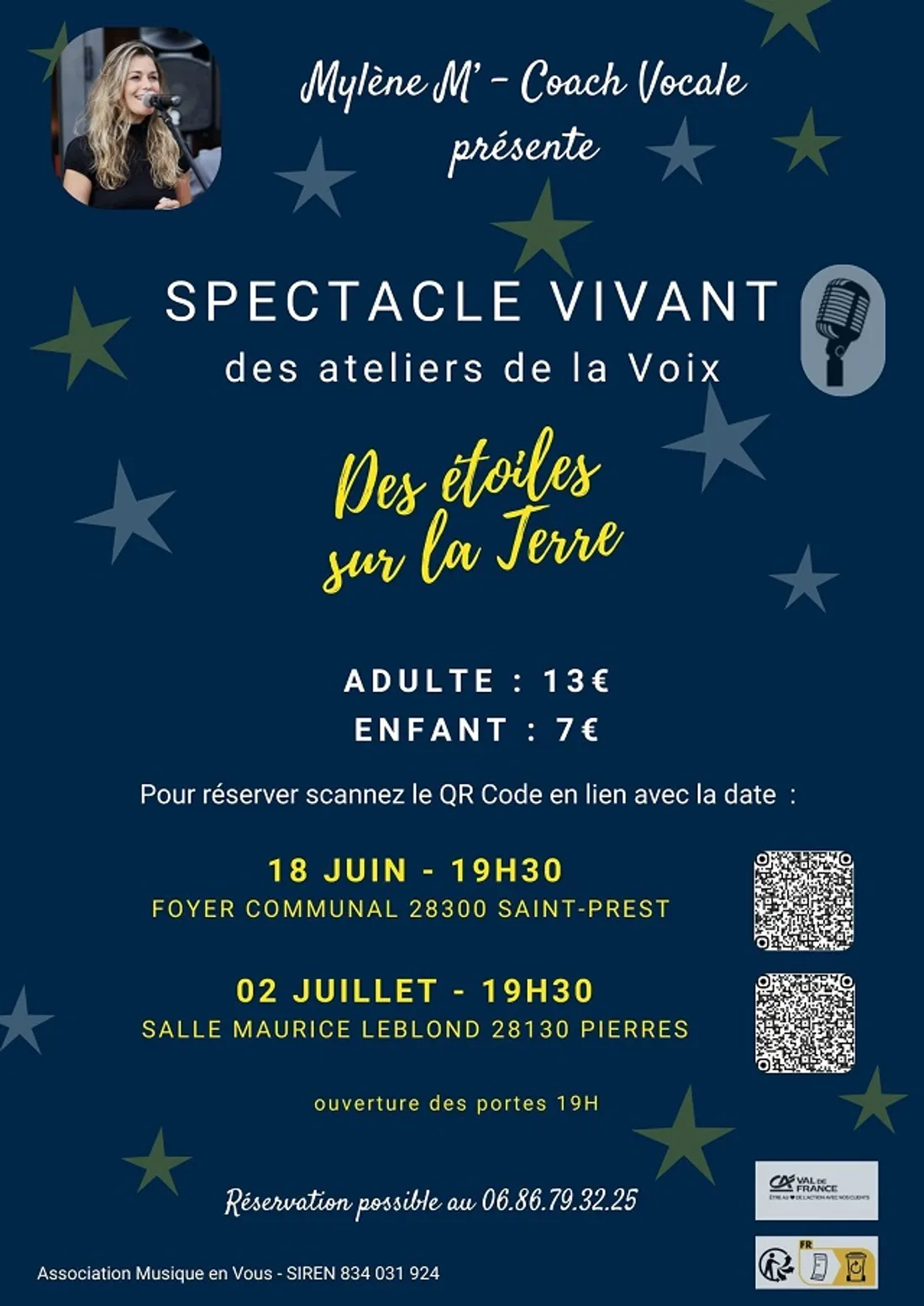 SAINT-PREST - Spectacle vivant des ateliers de la Voix