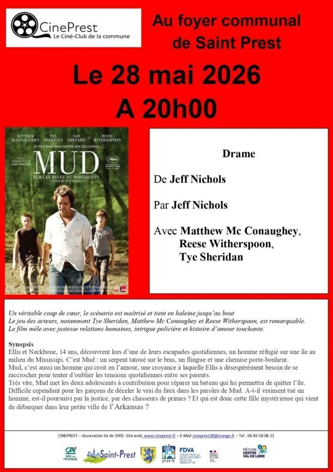 SAINT-PREST - CinéPrest : Mud