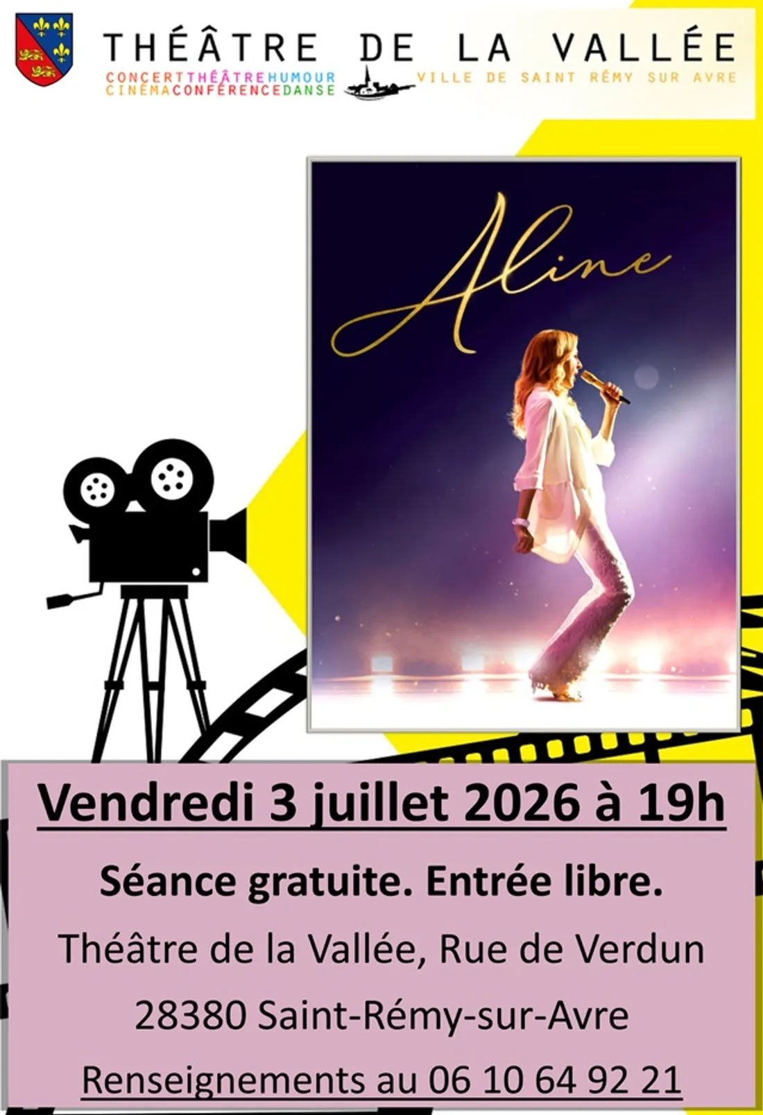 SAINT-RÉMY-SUR-AVRE - Cinéma : Aline