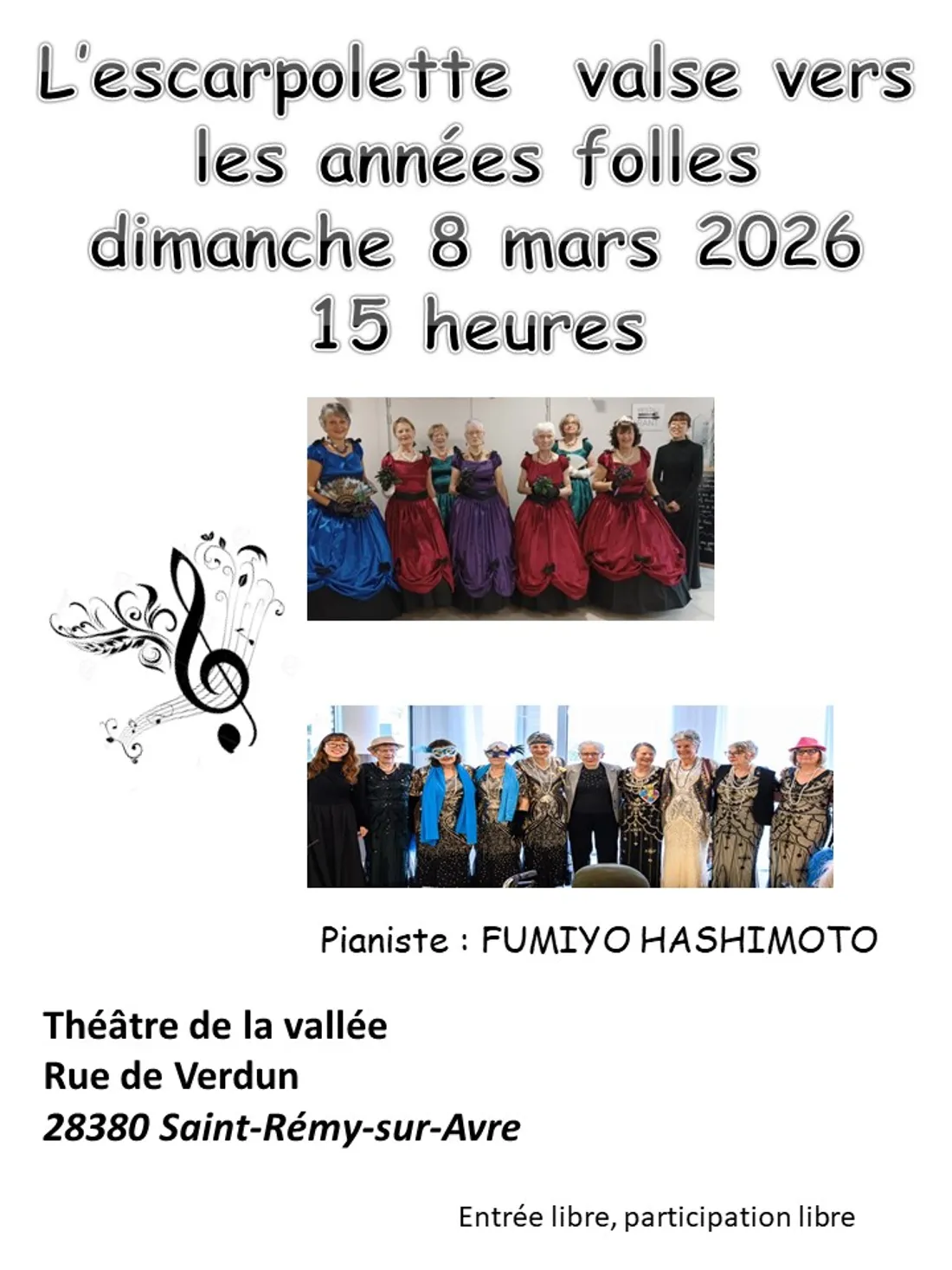 SAINT-RÉMY-SUR-AVRE - L'Escarpolette valse vers les années folles