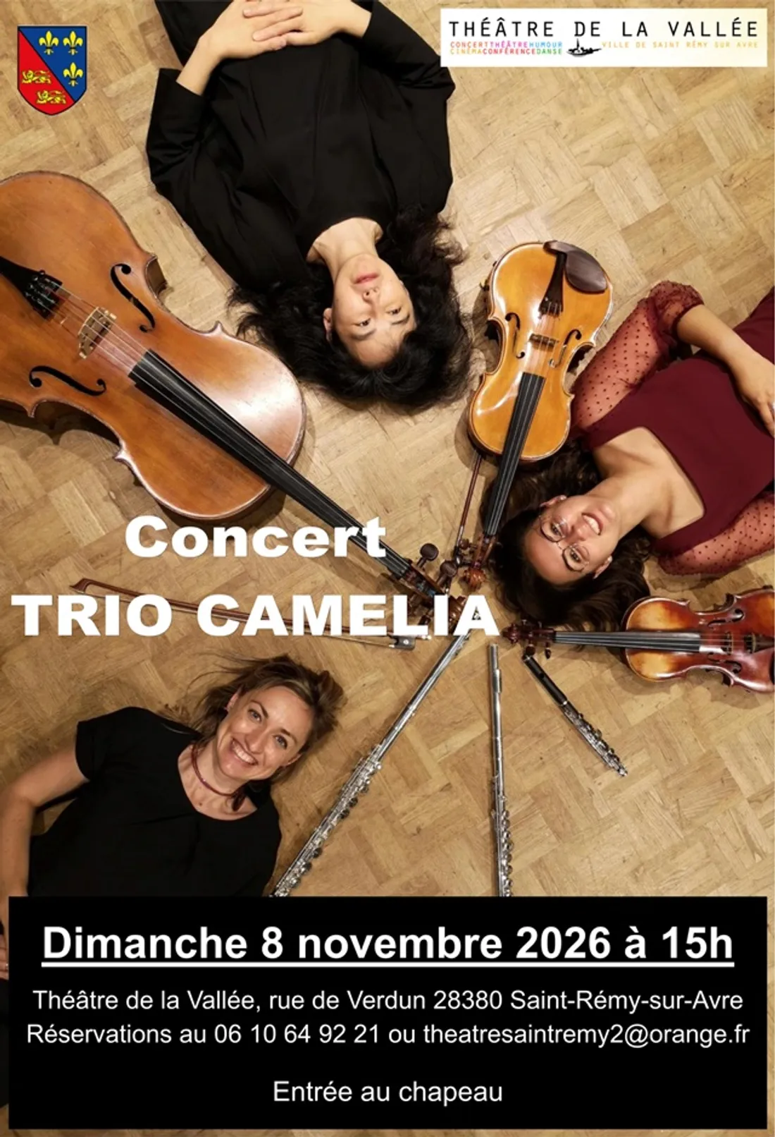 SAINT-RÉMY-SUR-AVRE - Concert par le Trio Camélia