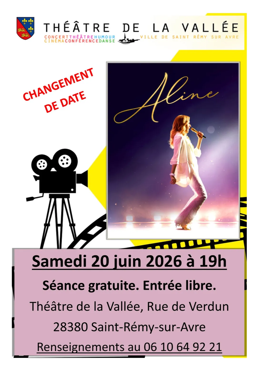 SAINT-RÉMY-SUR-AVRE - Cinéma : Aline