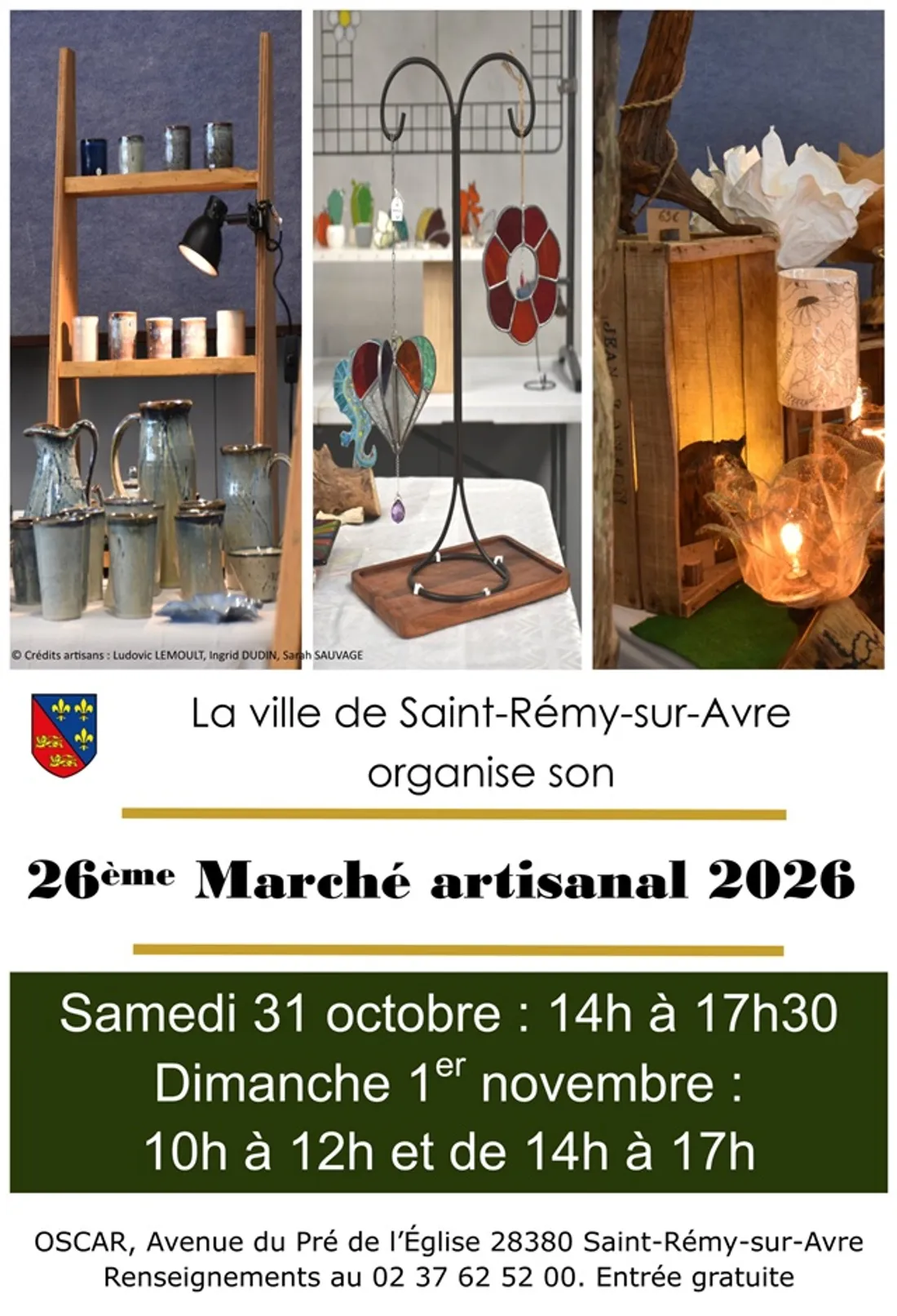 SAINT-RÉMY-SUR-AVRE - 26ème Marché artisanal
