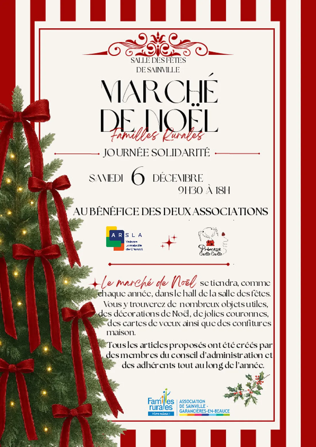 SAINVILLE - Marché de Noël des Familles Rurales