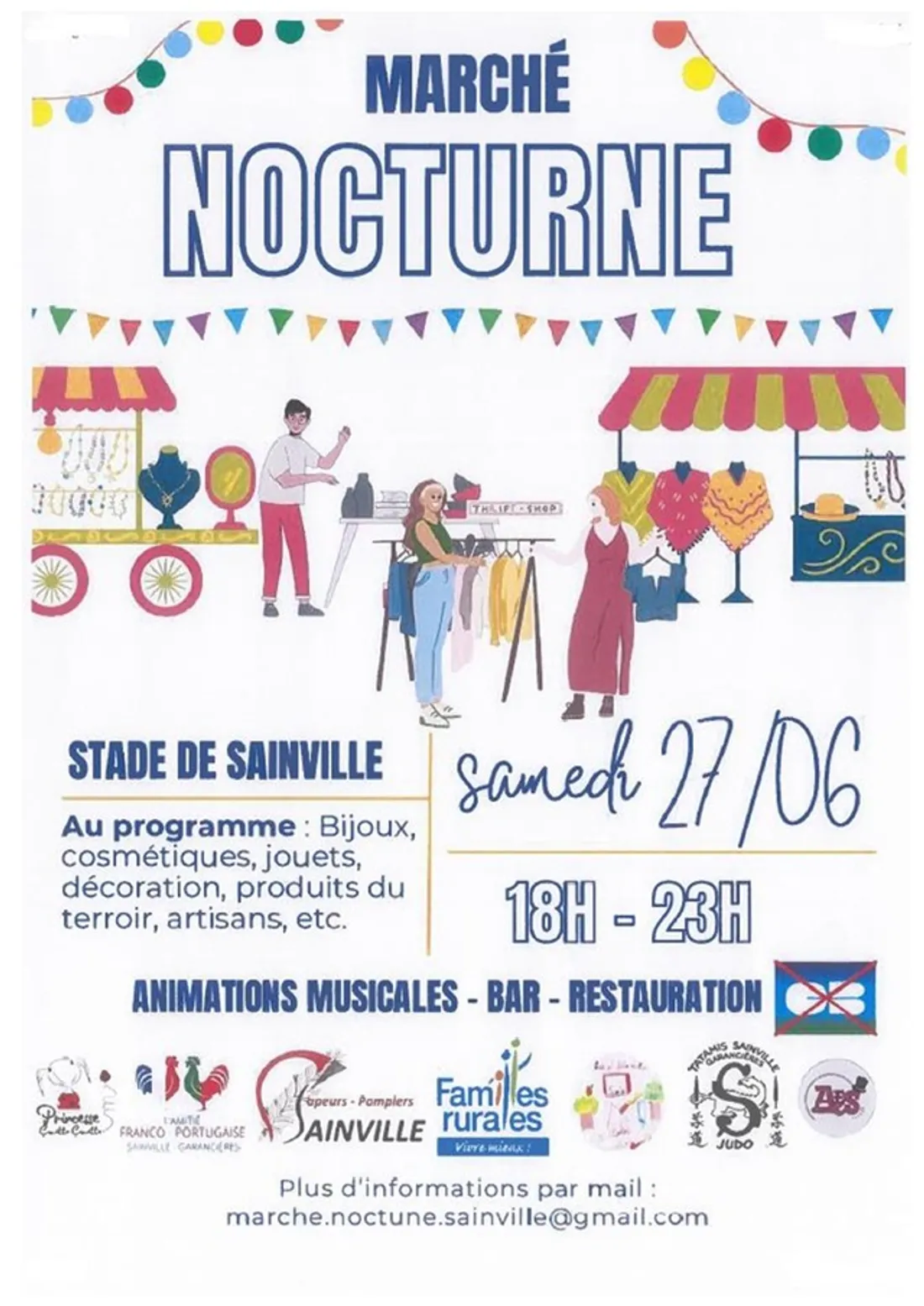 SAINVILLE - Marché nocturne