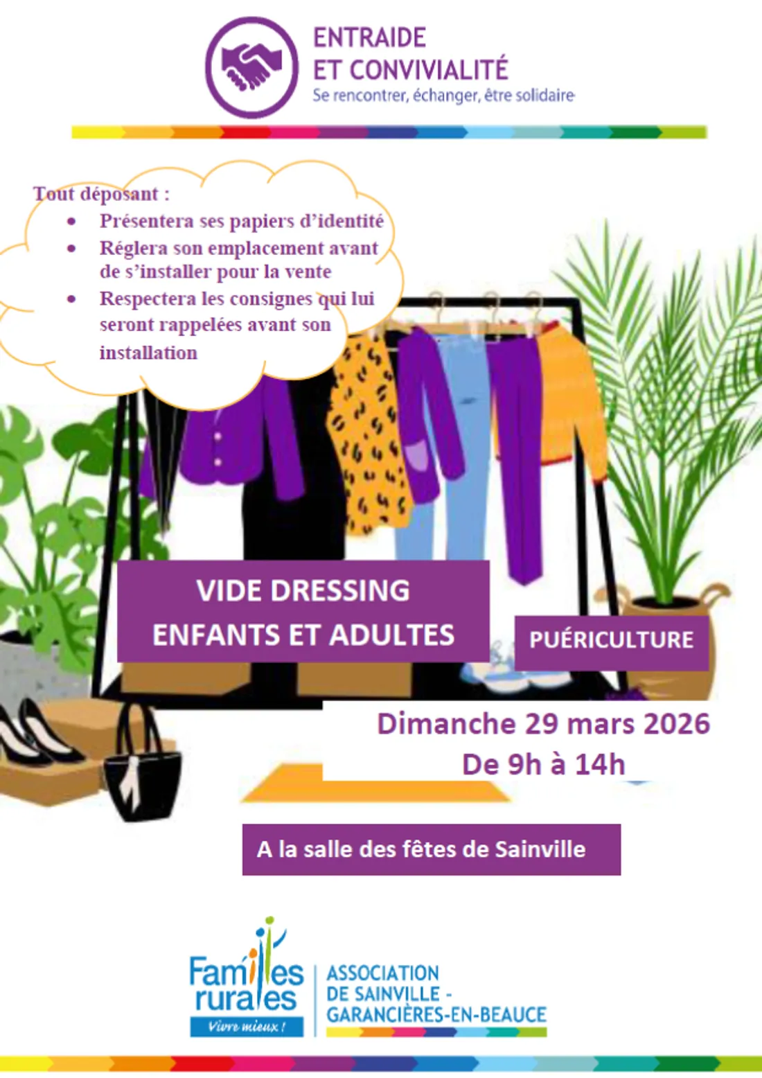 SAINVILLE - Vide dressing