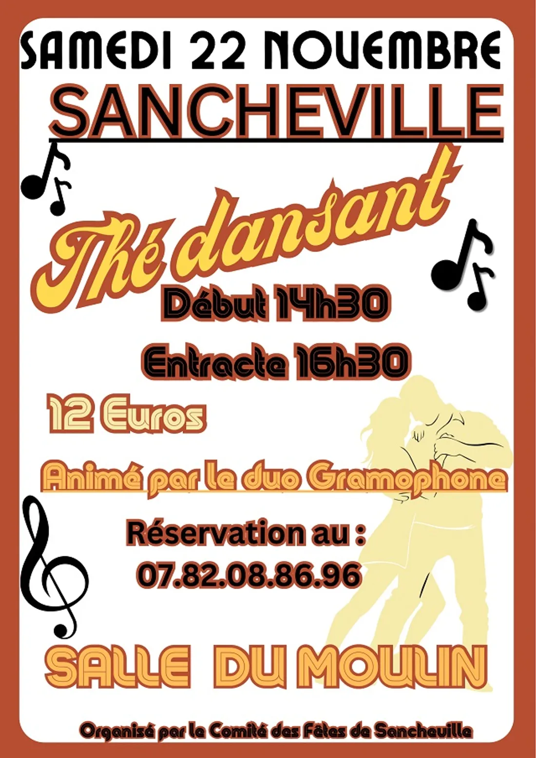 SANCHEVILLE - Thé dansant du comité des fêtes