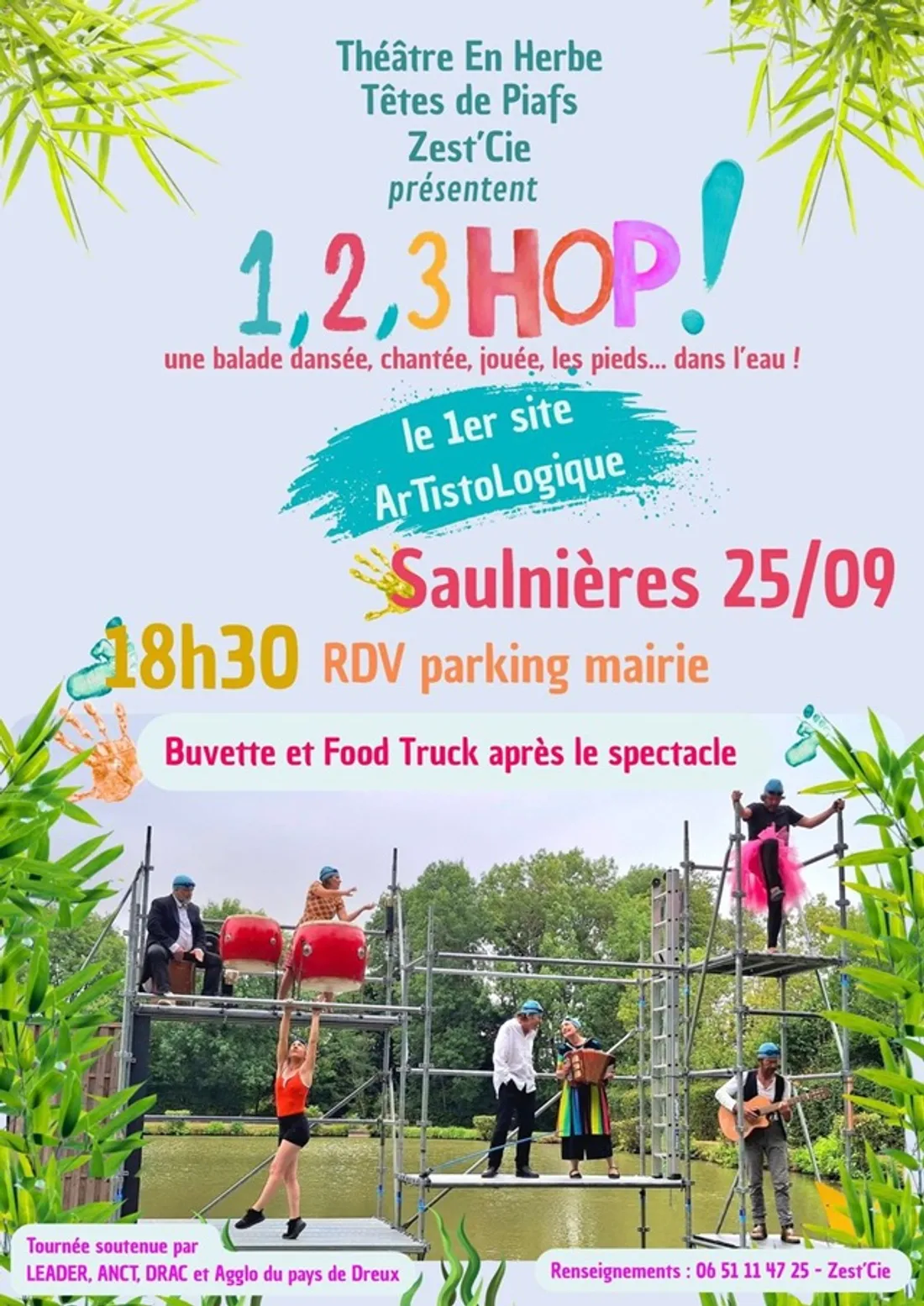 SAULNIÈRES - Spectacle : 1,2,3 Hop !