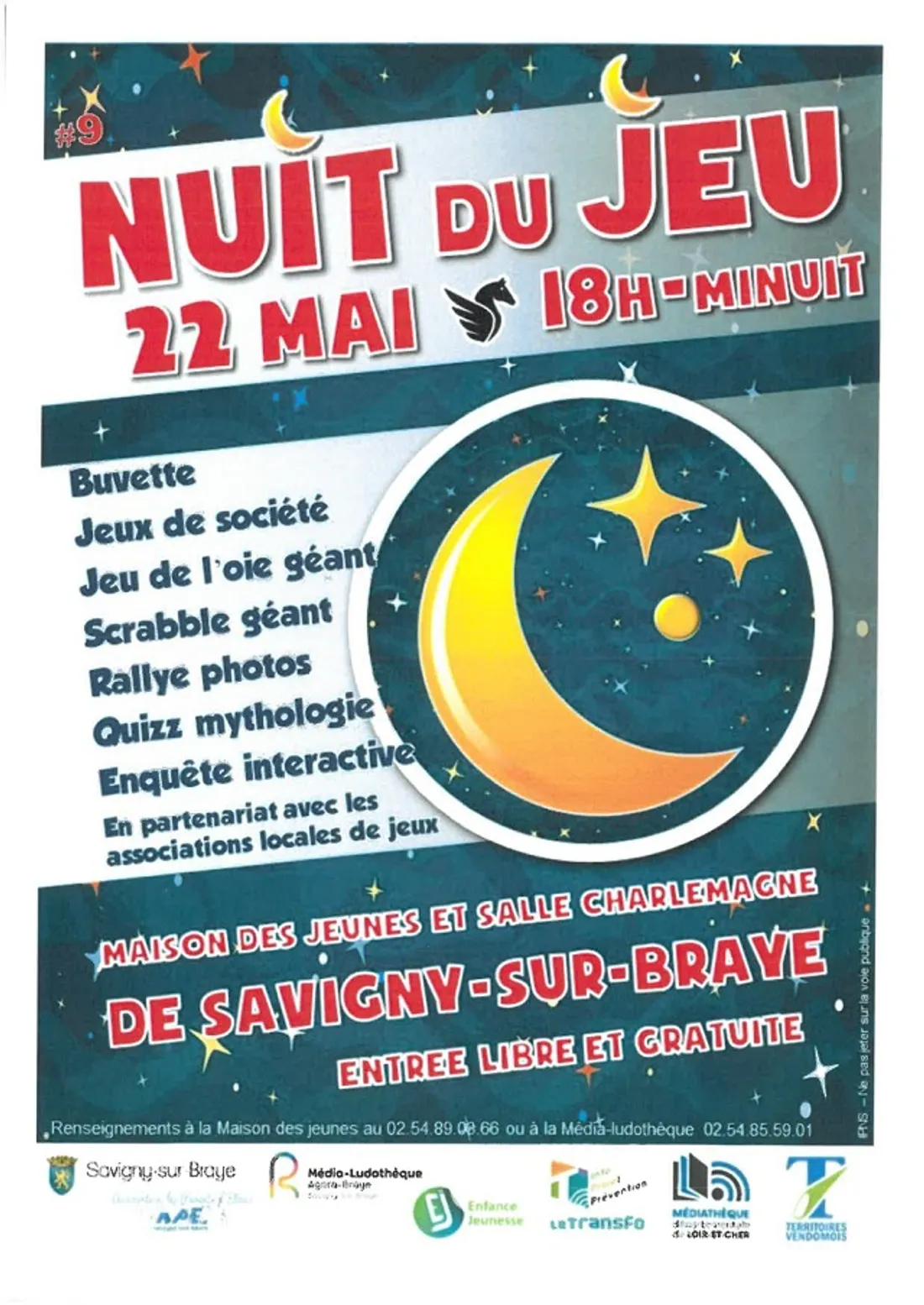 SAVIGNY-SUR-BRAYE (41) - Nuit du jeu
