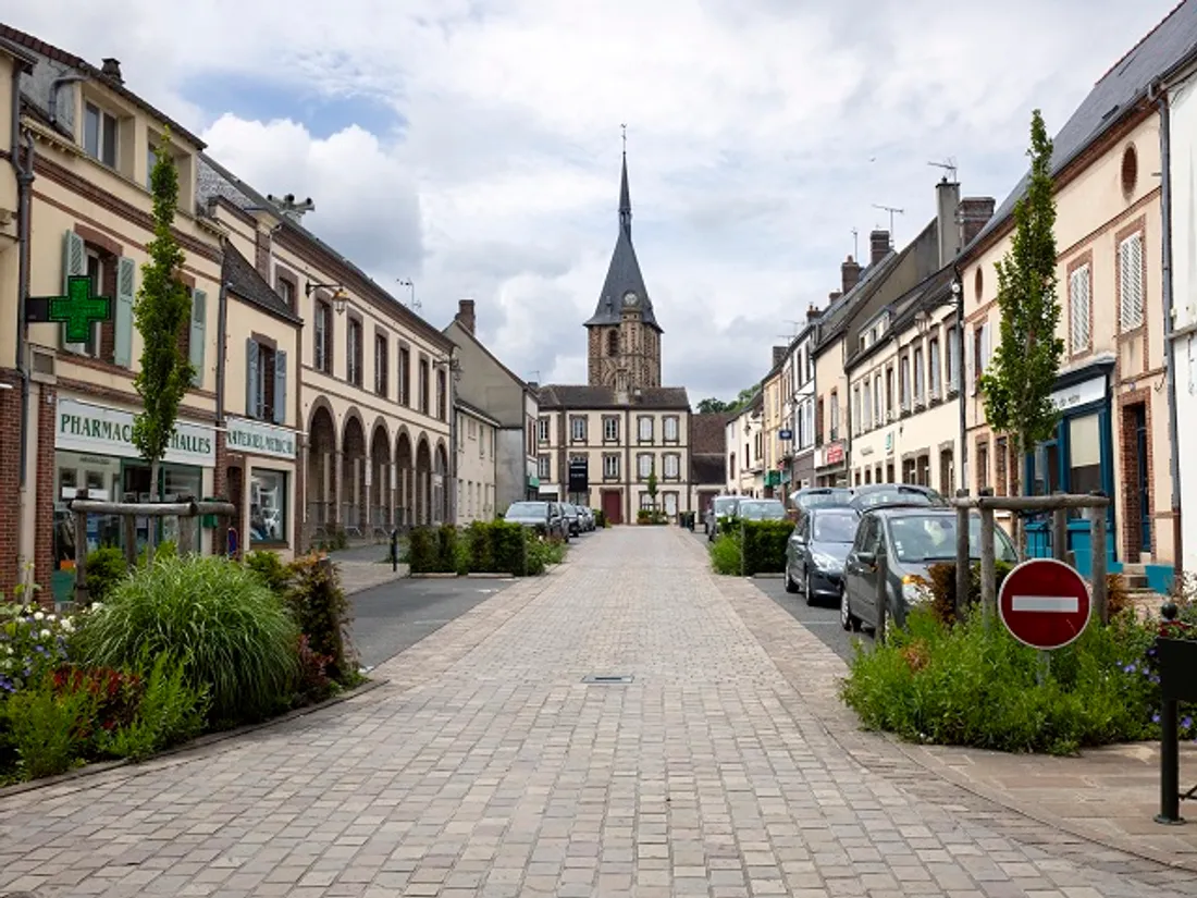 Senonches centre ville