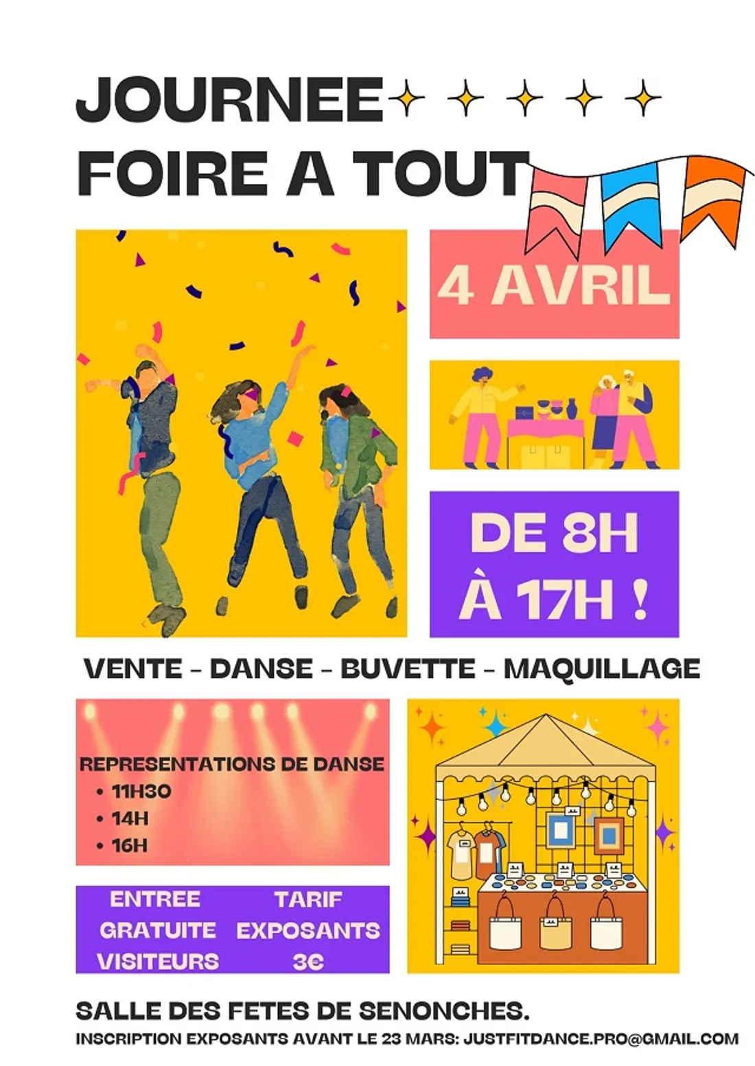 SENONCHES - Foire à tout du comité des fêtes