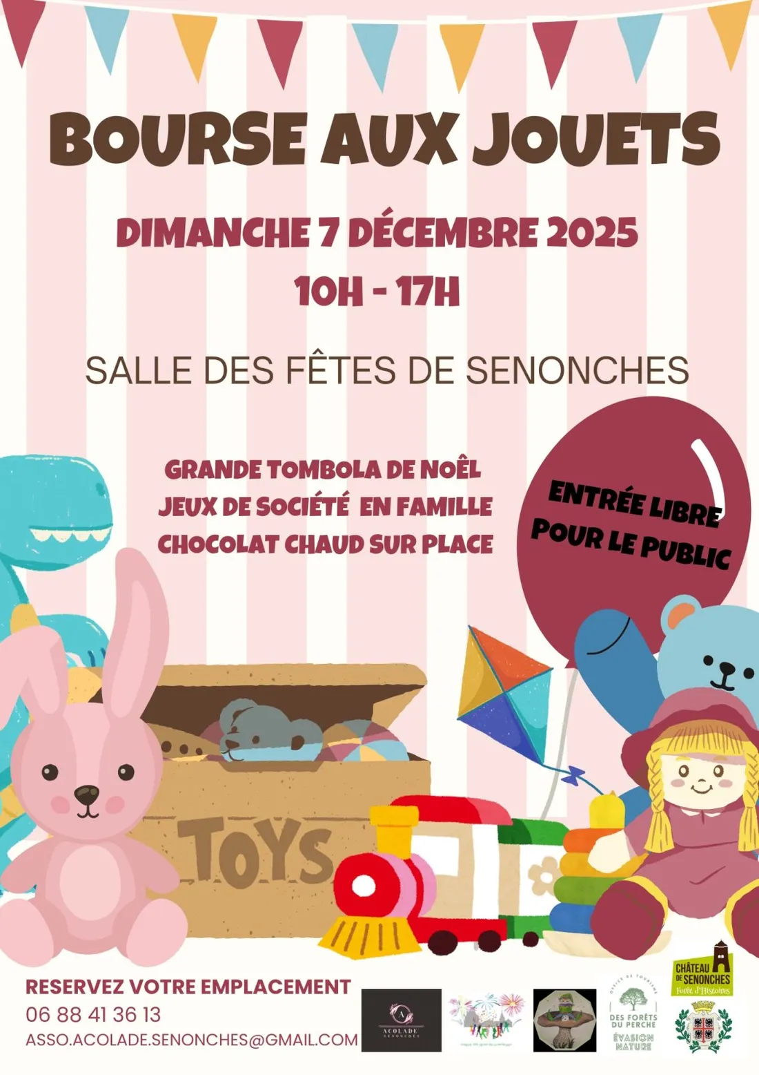 SENONCHES - Bourse aux jouets