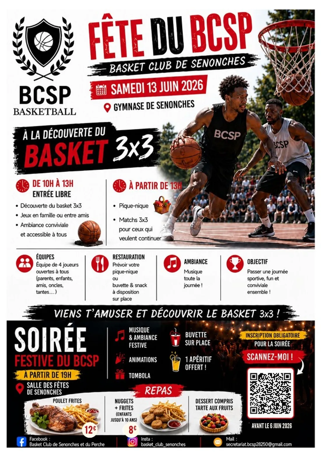 SENONCHES - Fête du basket
