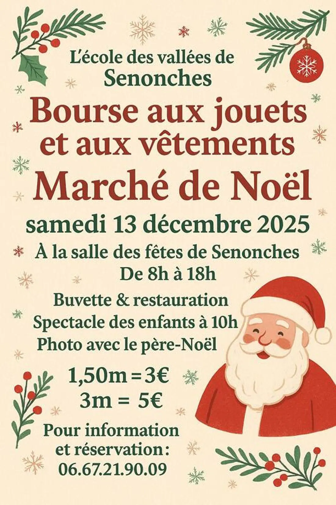 SENONCHES - Bourse aux jouets et Marché de Noël