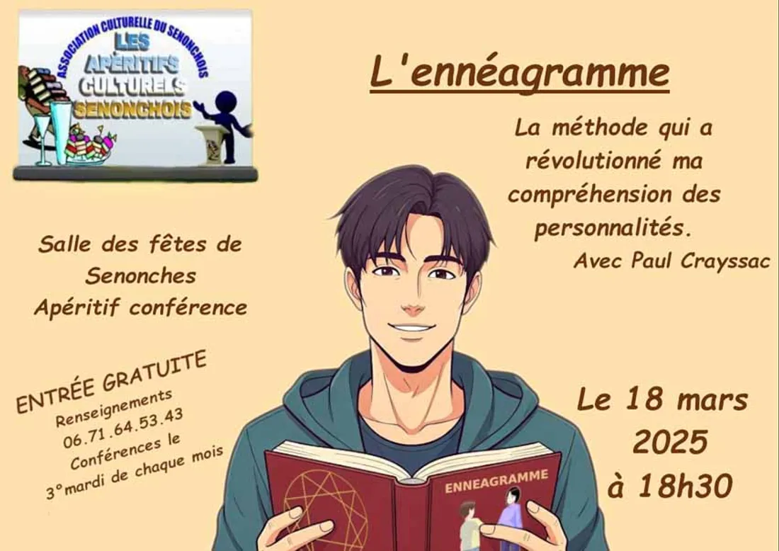 SENONCHES - Conférence : L'ennéagramme