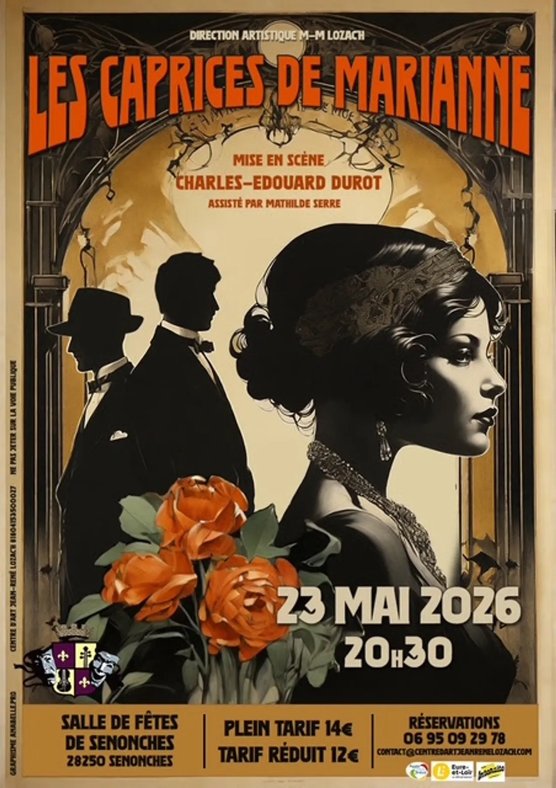 SENONCHES - Théâtre : Les caprices de Marianne