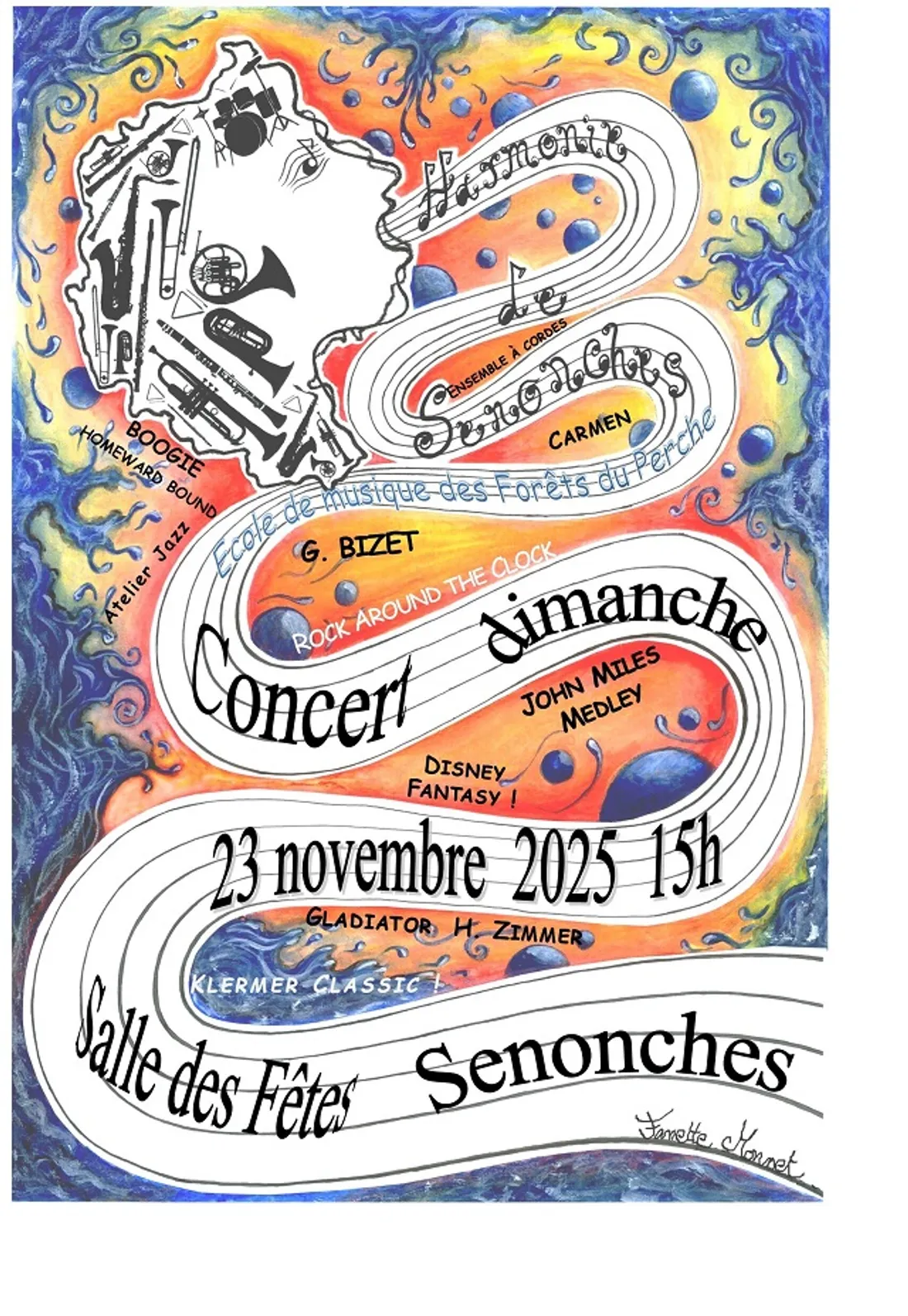 SENONCHES - Concert de l'Harmonie